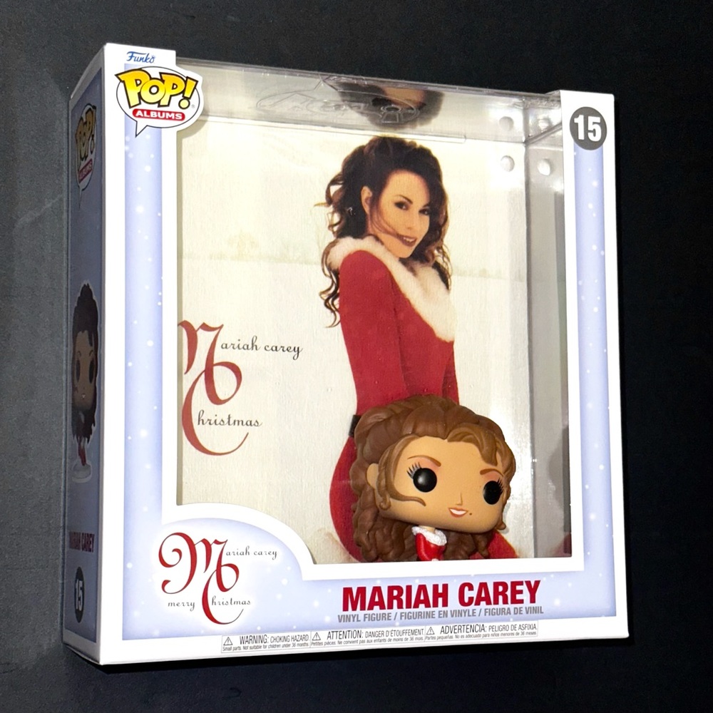 Mariah Carey Merry Christmas All I Want For Xmas is You Funko Pop Figure Diorama